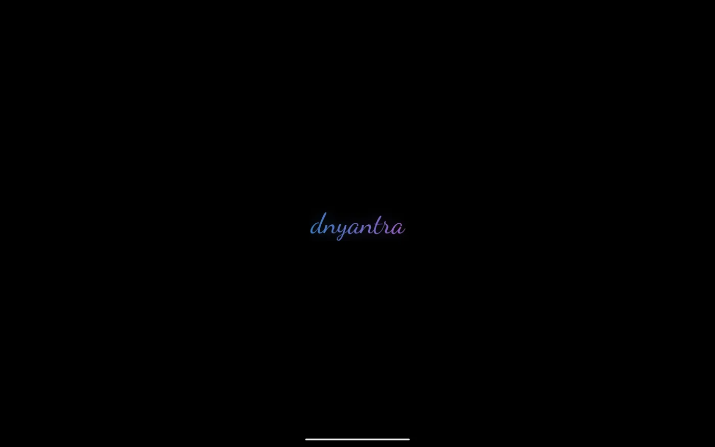 Splash screen